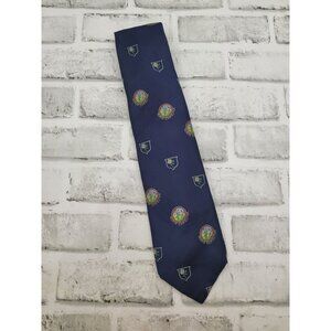 Vintage Great Seal of North Carolina State Pride Dogwood Neck Tie Bronzini